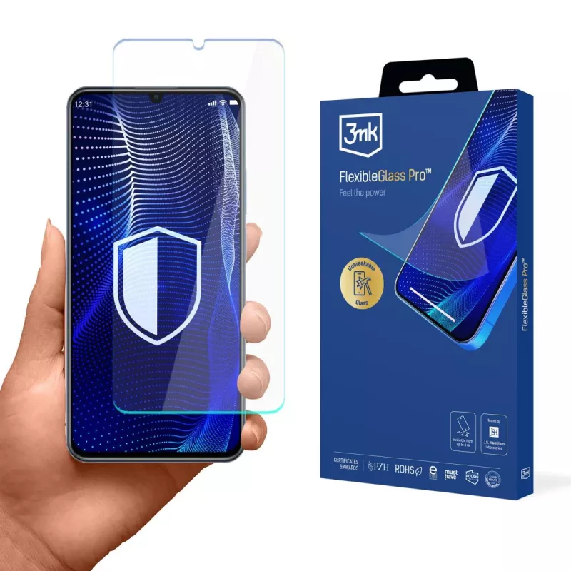 3MK PROTECTION Realme C65s - 3mk FlexibleGlass Pro hybride glazen screenprotector