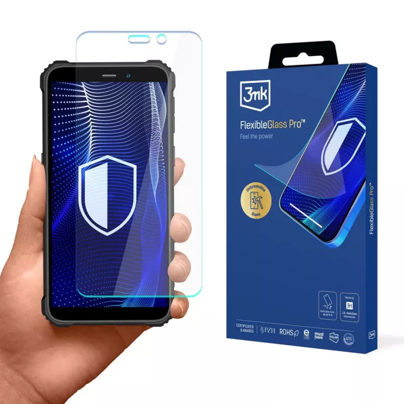 3MK PROTECTION Oukitel G2 - 3mk FlexibleGlass Pro hybride glazen screenprotector