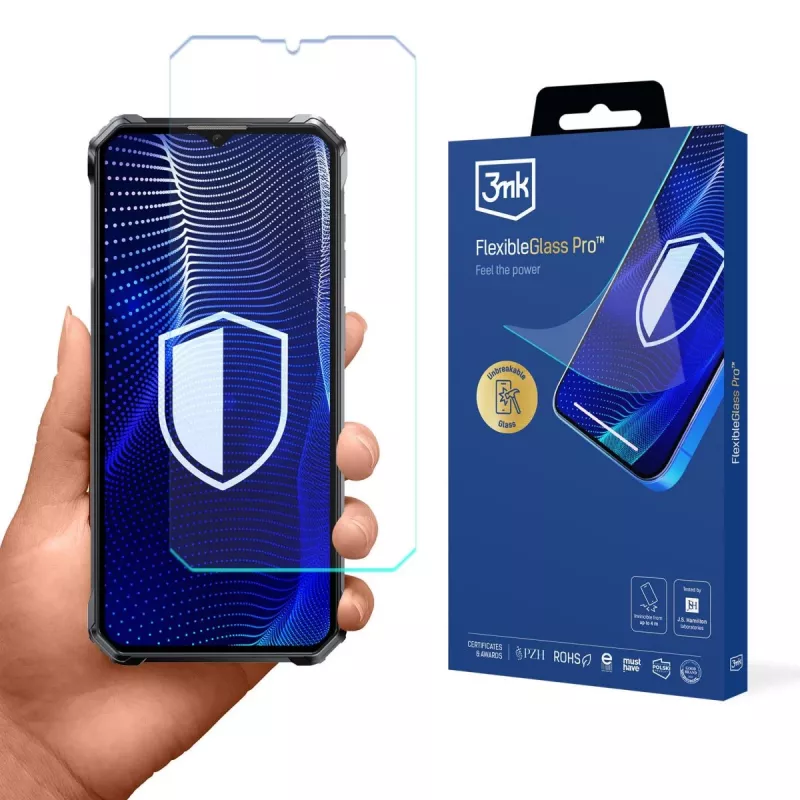 3MK PROTECTION Oukitel WP38 - 3mk FlexibleGlass Pro Hybride Glas Screen Protector