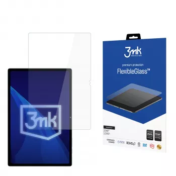 3MK PROTECTION FlexibleGlass displayfolie voor Oukitel OKT3 (10,5 inch) - hybrideglas, 7H hardheid, krasvast, oleofobe coating