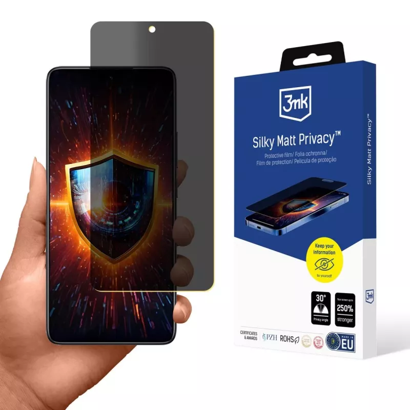3MK Silk Matte privacy displaybeschermer voor Xiaomi 14T