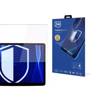3MK PROTECTION FlexibleGlass Pro displaybeschermfolie voor Tesla Model 3 (tot 17) - 0,3 mm hybrideglas, 7H hardheid, krasbestendig, zelfherstellend, oleofobe coating