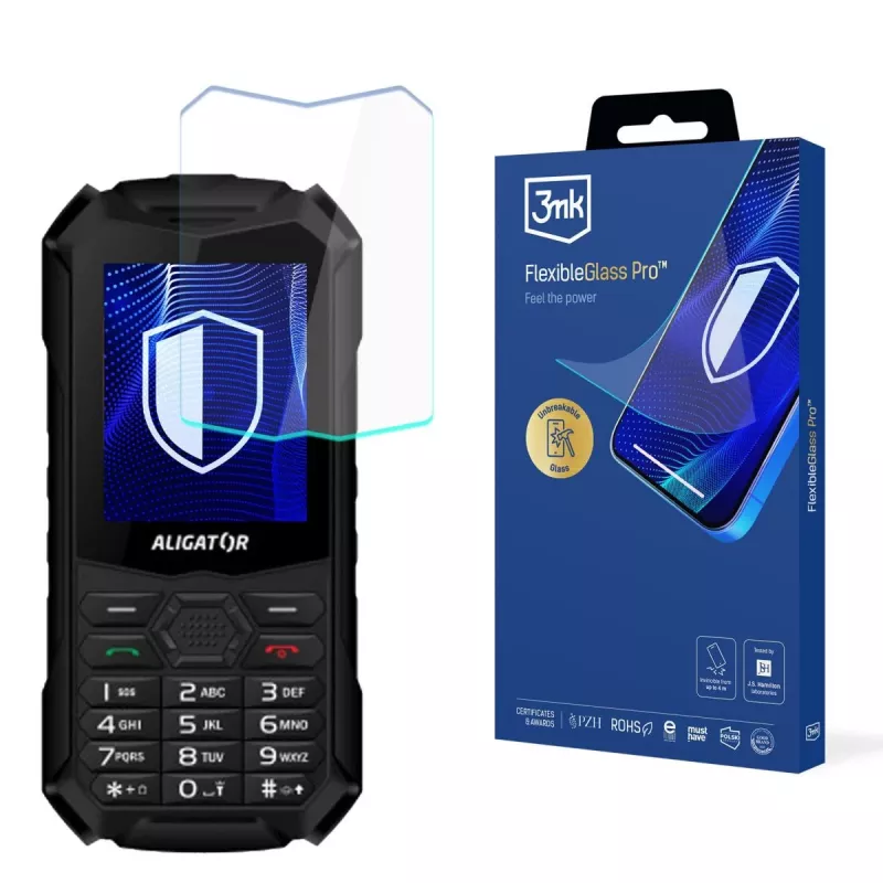 3MK PROTECTION Aligator R35 eXtremo - 3mk FlexibleGlass Pro-displayschermfolie