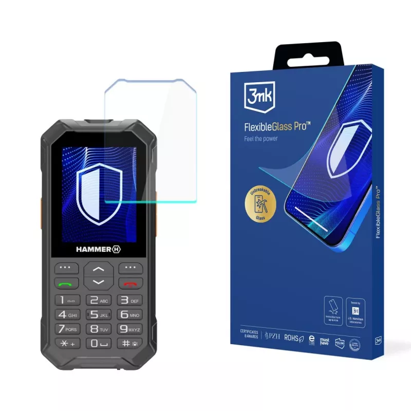 myPhone Hammer 6 - 3mk FlexibleGlass Pro hybride glazen screenprotector