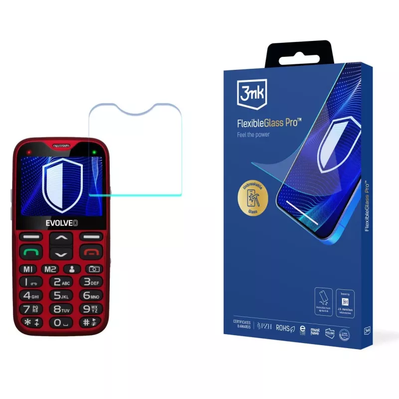 3MK PROTECTION Evolveo EasyPhone XG - 3mk FlexibleGlass Pro hybride screenprotector