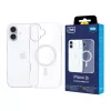 3MK EverClear MagCase achterkantcover voor Apple iPhone 16 - kristalhelder