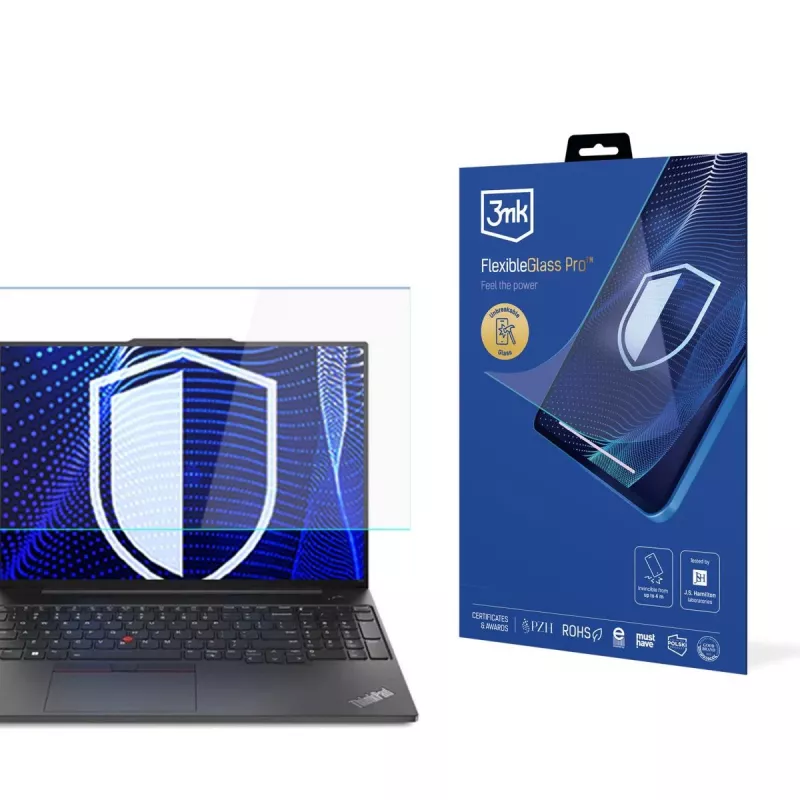 3MK PROTECTION Lenovo ThinkPad E16 (Gen 1 / 2) - tot 17 inch 3mk FlexibleGlass Pro