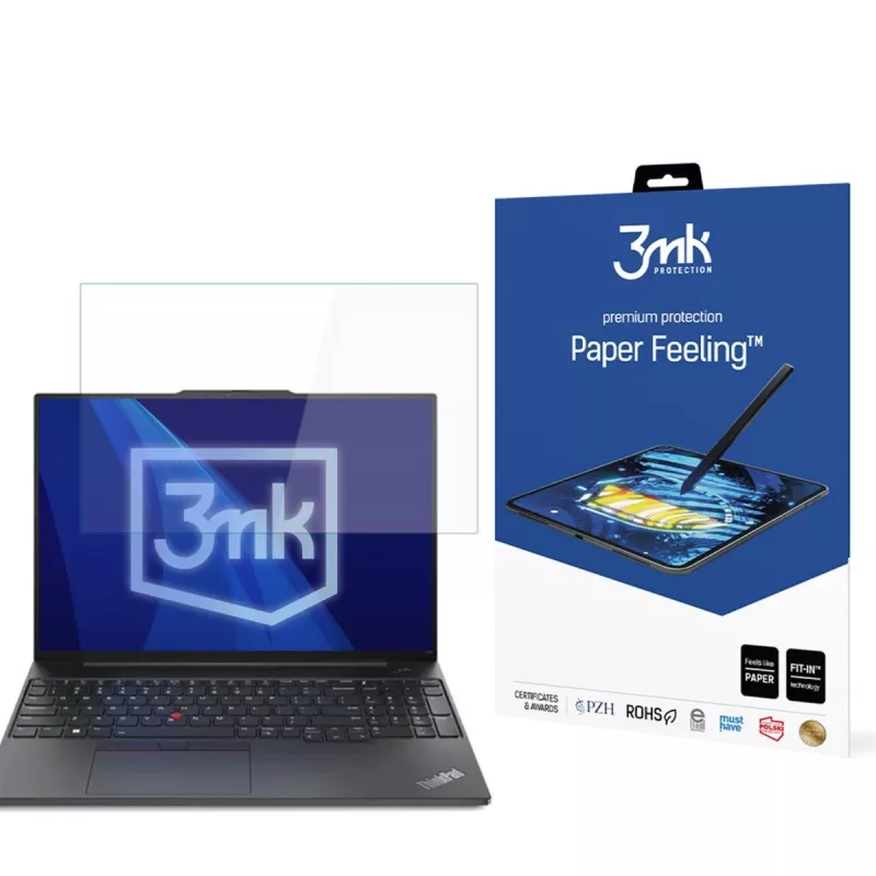3MK PROTECTION Lenovo ThinkPad E16 (Gen 1 / 2) - tot 17 3mk Paper Feeling beeldschermbescherming