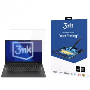 3MK PROTECTION Paper Feeling beeldschermbeschermer voor Lenovo V15 Gen 6 (15,6 inch) - mat, antireflectie, antivingerafdruk