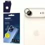 3MK Apple iPhone Air - HARDY Lens Protection Pro titanium goud
