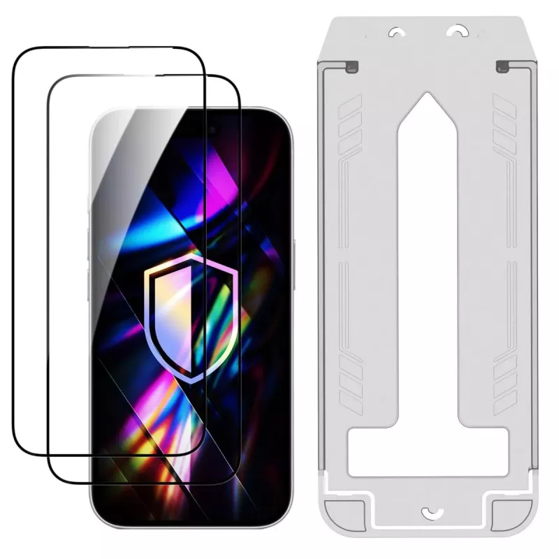 3MK PROTECTION Apple iPhone 15 Plus/16 Plus - 3mk Hardy Hardura 9H gehard glas schermfolie