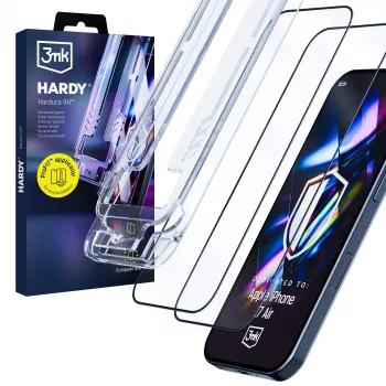 3MK PROTECTION Apple iPhone Air - 3mk Hardy Hardura 9H displayschermfolie