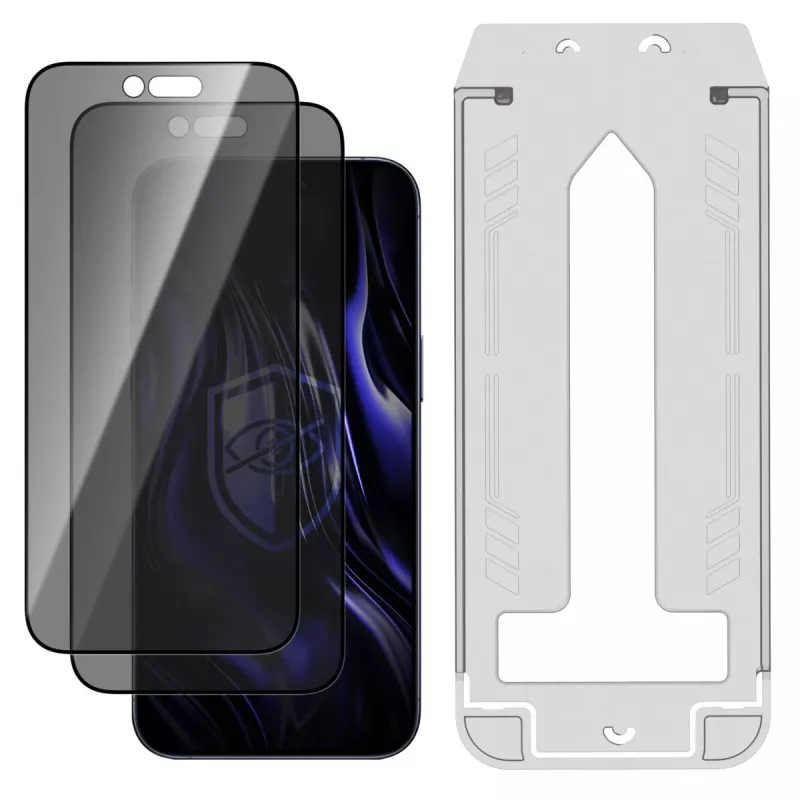 3MK PROTECTION Apple iPhone Air - 3mk Hardy Privzone 9H gehard glas privacyscreenprotector