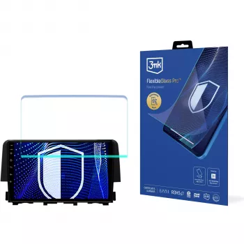 3MK PROTECTION FlexibleGlass Pro displaybeschermfolie voor Honda Civic X 2016-2021 - 10,2 inch infotainment-display