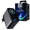 3mk InCharge Lumin 67W QC4+ display zwart/grijs