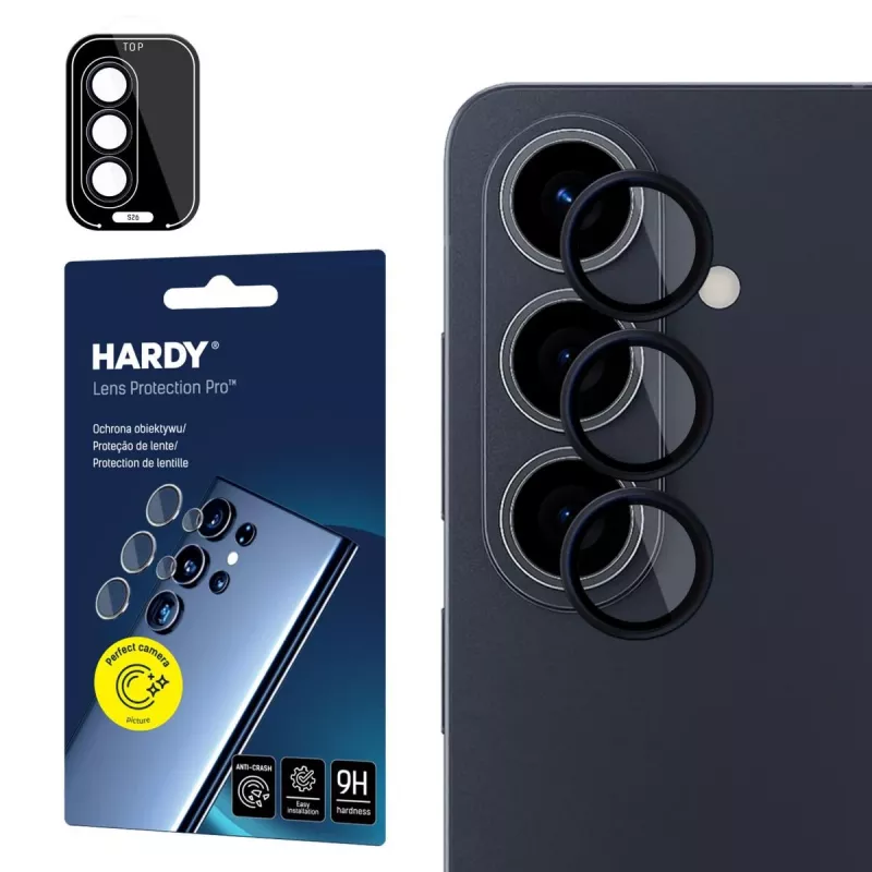 3mk Hardy Lens Protection Pro zwart voor Samsung Galaxy S26