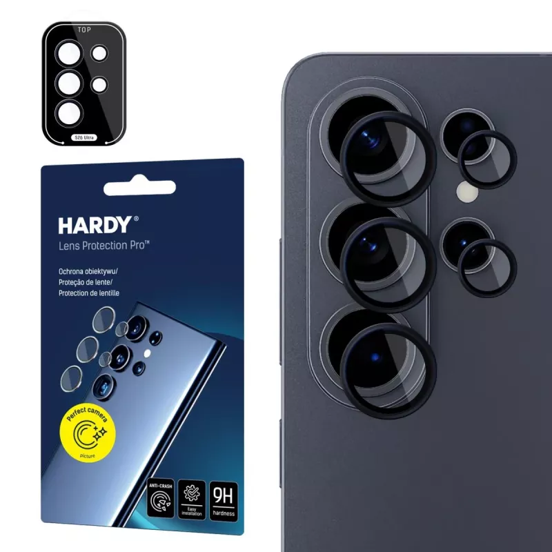 3mk Hardy Lens Protection Pro zwart voor Samsung Galaxy S26 Ultra