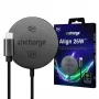 3mk incharge Align Qi2.2 25W voor Apple zwart