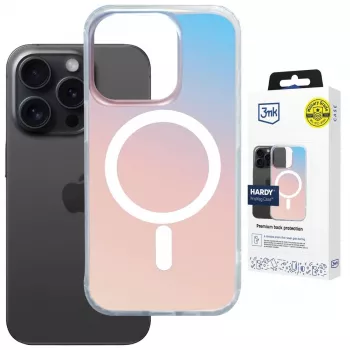 3MK PROTECTION Apple iPhone 15 Pro - 3mk Hardy PrisMag Case zwart