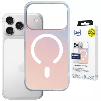 3MK PROTECTION Apple iPhone 17 Pro - 3mk Hardy PrisMag Case transparant
