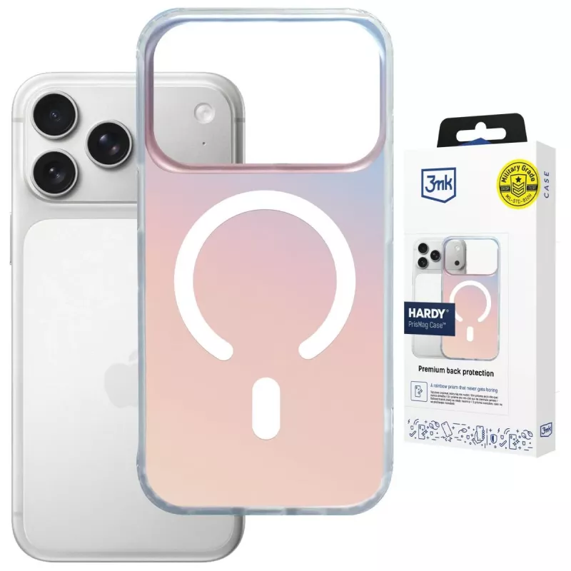 3MK PROTECTION Apple iPhone 17 Pro Max - 3mk Hardy PrisMag Case zwart