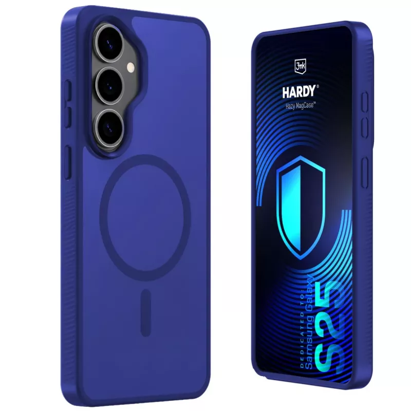 3MK PROTECTION Samsung Galaxy S25 - 3mk Hardy Hazy MagCase blauw