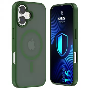 3MK PROTECTION Apple iPhone 16 - 3mk Hardy Hazy MagCase groen