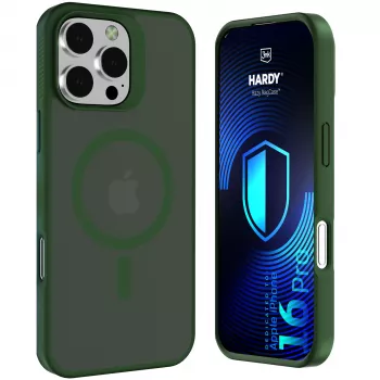 3MK PROTECTION Apple iPhone 16 Pro - 3mk Hardy Hazy MagCase groen
