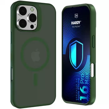 3MK PROTECTION Apple iPhone 16 Pro Max Hardy Hazy MagCase groen
