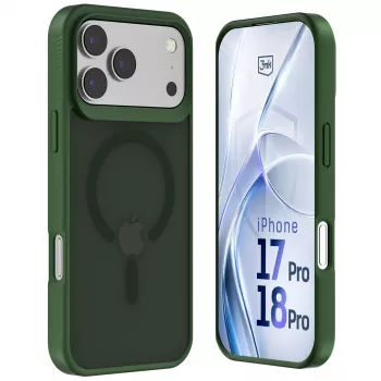 3MK PROTECTION Apple iPhone 17 Pro - 3mk Hardy Hazy MagCase groen