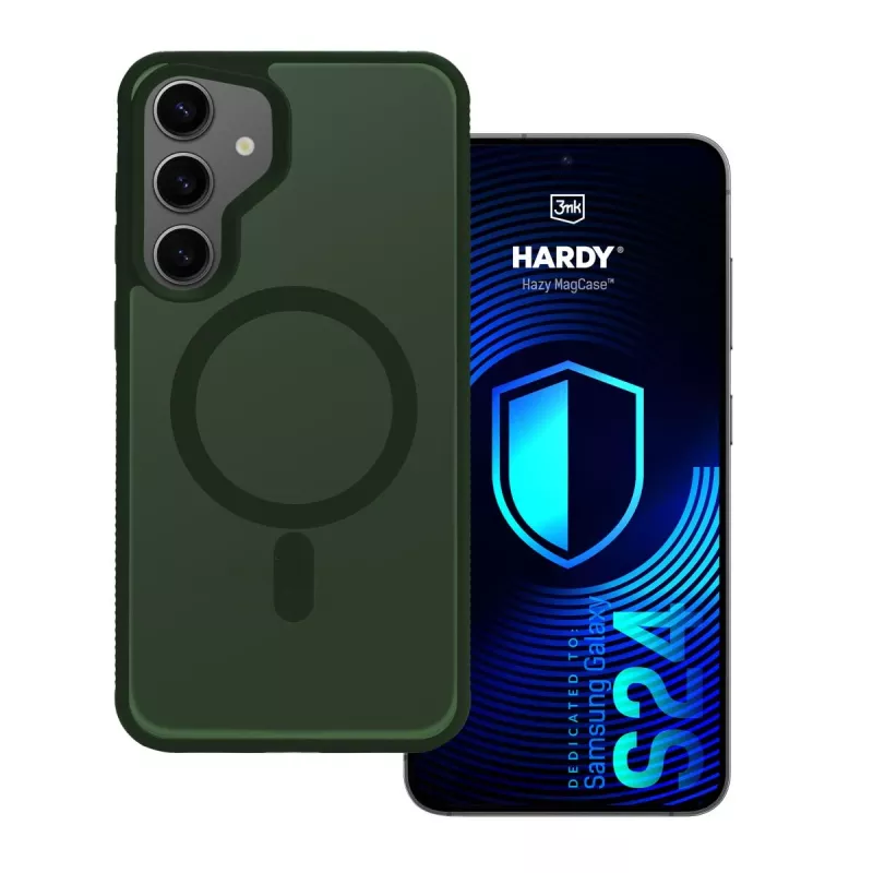 3MK PROTECTION Samsung Galaxy S24 - 3mk Hardy Hazy MagCase groen