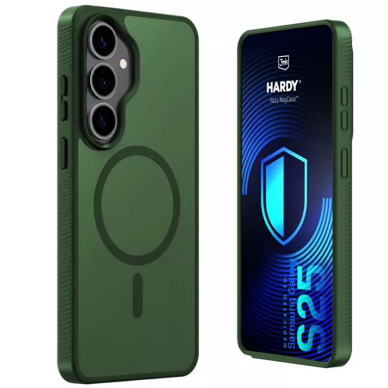3MK PROTECTION Samsung Galaxy S25 - 3mk Hardy Hazy MagCase groen
