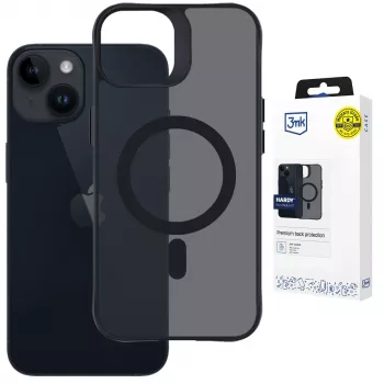 3MK PROTECTION Apple iPhone 13/14 Hardy Hazy MagCase zwart