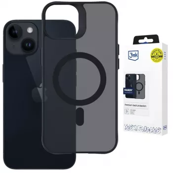 3MK PROTECTION Apple iPhone 13/14 Hardy Hazy MagCase zwart