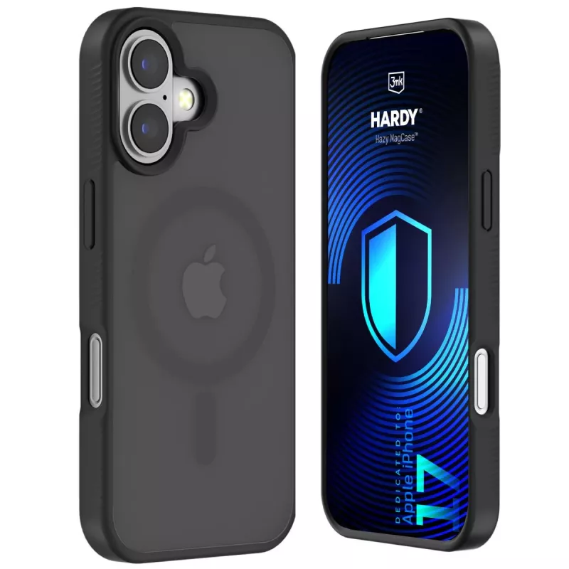 3MK PROTECTION Apple iPhone 17 - 3mk Hardy Hazy MagCase zwart