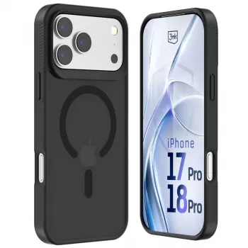 3MK PROTECTION Apple iPhone 17 Pro - 3mk Hardy Hazy MagCase zwart