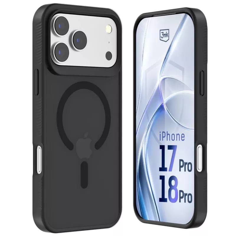 3MK PROTECTION Apple iPhone 17 Pro - 3mk Hardy Hazy MagCase zwart