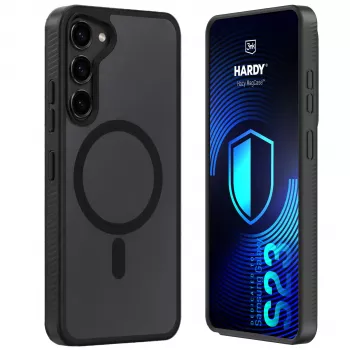 3MK PROTECTION Samsung Galaxy S23 5G Hardy Hazy MagCase zwart