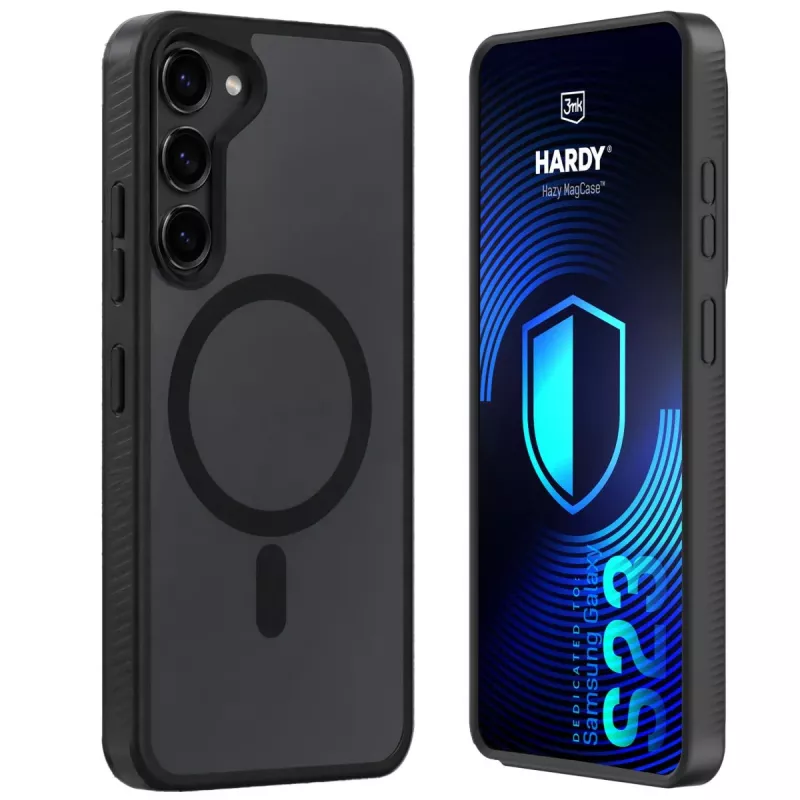 3MK PROTECTION Samsung Galaxy S23 5G Hardy Hazy MagCase zwart