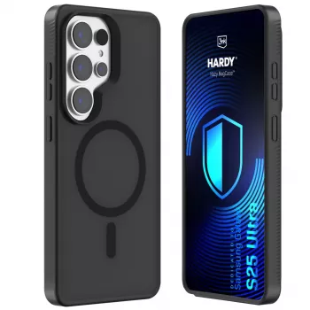 3MK PROTECTION Samsung Galaxy S25 Ultra - 3mk Hardy Hazy MagCase zwart