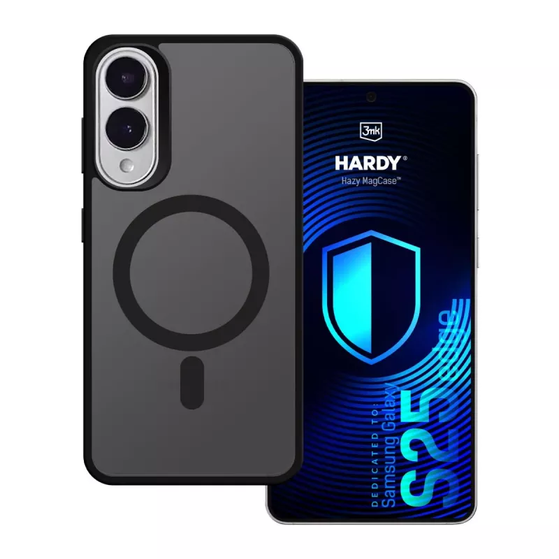 3MK PROTECTION Samsung Galaxy S25 Edge - 3mk Hardy Hazy MagCase zwart