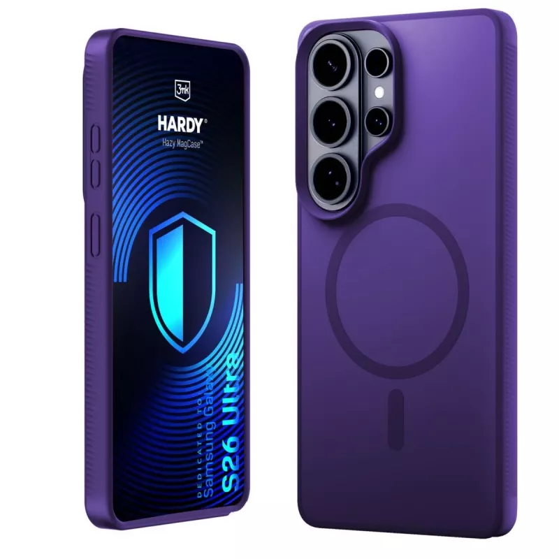 3MK PROTECTION Samsung Galaxy S26 Ultra - 3mk Hardy Hazy MagCase lila