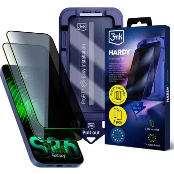 3MK PROTECTION Samsung Galaxy S26+ - 3mk Hardy Privzone 9H privacy screenprotector