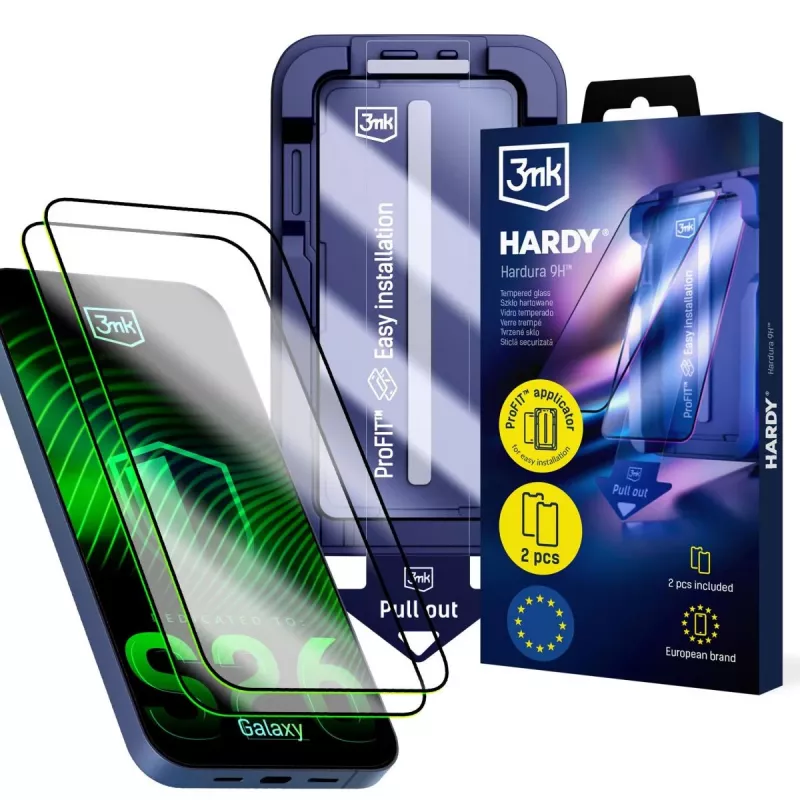 3MK PROTECTION Samsung Galaxy S26 - 3mk Hardy Hardura 9H gehard glas Screen Protector