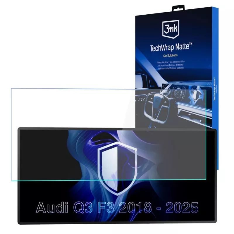 3MK PROTECTION AUDI Q3 F3 2018-25 - 3mk TechWrap mat Center Display Screen Protector