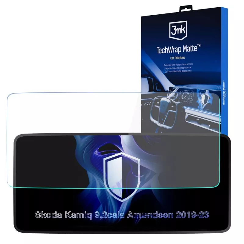 3MK PROTECTION Skoda Kamiq Amundsen 2019-23 - 3mk TechWrap mat Center Display Screen Protector