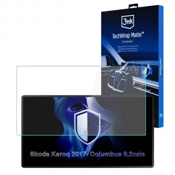 3MK PROTECTION Skoda Karoq Columbus 2017- - 3mk TechWrap mat Center Display Screen Protector