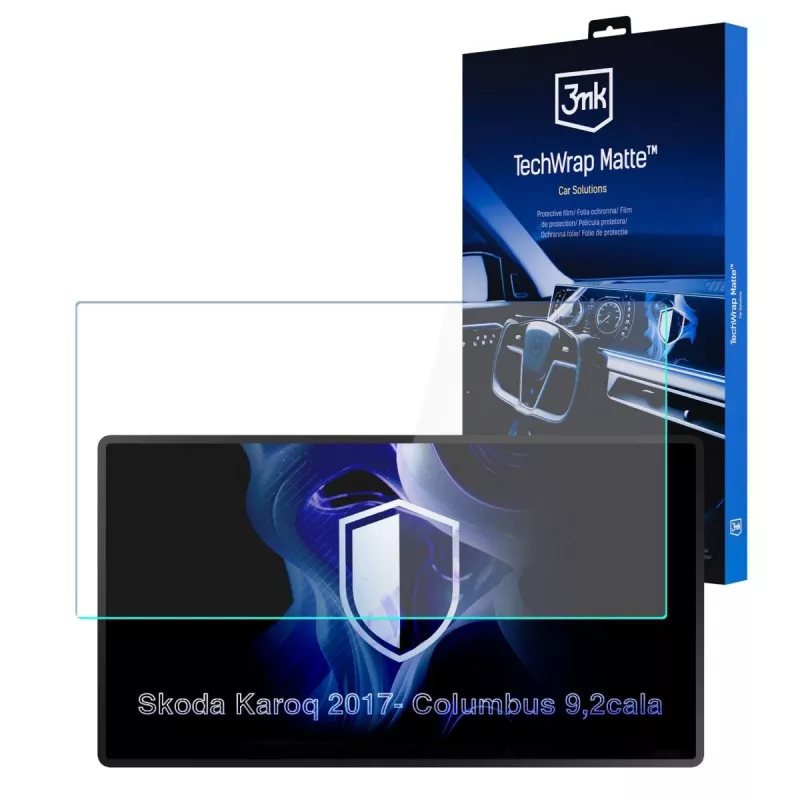 3MK PROTECTION Skoda Karoq Columbus 2017- - 3mk TechWrap mat Center Display Screen Protector