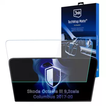 3MK PROTECTION Skoda Octavia III Columbus 2017-20 - 3mk TechWrap mat Center Display