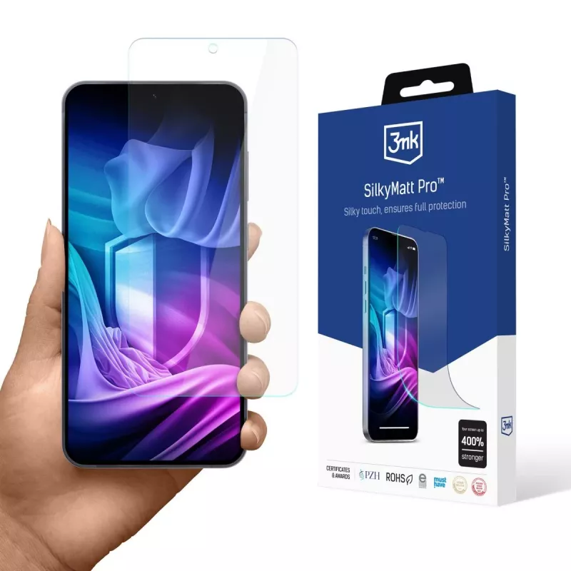 3MK Silky Matt Pro voor Samsung Galaxy S26+ - zwart